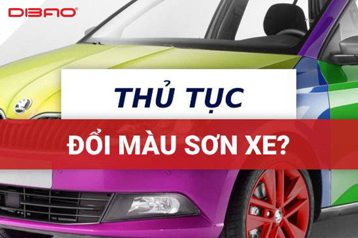 Cần làm đúng thủ tục đổi màu sơn xe máy